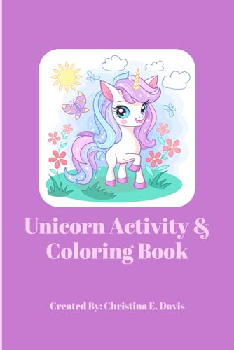 Unicorn Activity & Coloring Book