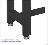 Ultra Heavy Duty Adjustable Workbench Table with Solid Wood Top, 1000-2000 lbs Capacity, (Graphite, 60" W x 24" D x 28.5"-42" H) Generic