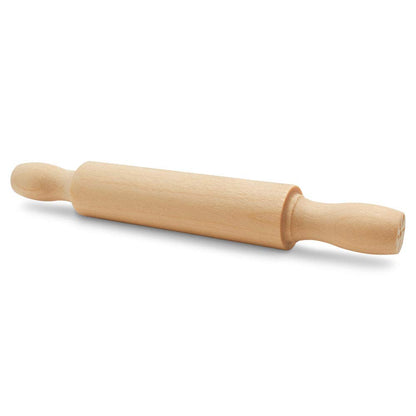 Wooden Mini Rolling Pin, 5 Inches Long, Pack of 6, Great for in The Kitchen, Play-doh, Crafting and Imaginative Play, by Woodpeckers