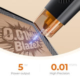 BlazeX M3 Laser Engraver Machine 5000mW, 0.01 mm High Accuracy Laser Cutter and Engraver Machine for Beginners, with Honeycomb Goggles Enclosure Engraving Materials Toolkit, Class 1 Laser BlazeX