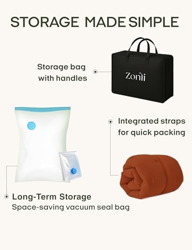 ZonLi Japanese Floor Futon Mattress Twin Size 75"x 39", 100% Cotton Cover 2.5'' Thicken Tatami Mattress, Foldable Sleeping Pad, Portable Dormitory Tatami Mat, Roll Up Floor Lounger Bed for Adult ZonLi