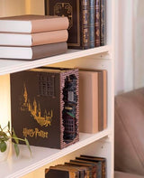 Revell Book Nook Kit Harry Potter - Diagon Alley Miniature DIY Kit 9" Booknook 3D Wooden Puzzle with LED Light Bookshelf Décor Gift for Adults Women Men