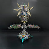 Metalkitor 3D Metal Puzzles for Adults, Chom-per Metal Building Kit Can-nibal Flower Plant Mechanical Assembly Model, Jigsaw Crafts Brain Teaser, Desk Decor, Gifts for Halloween (770+ PCS)