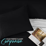 Utopia Bedding Duvet Cover Set with Pillowcases- 2 Pieces Bedding Duvet Cover with Zipper Closure - 1 Duvet Cover with 1 Pillow Sham - Soft Brushed Microfiber (Twin/Twin XL, Black) Utopia Bedding
