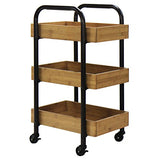 Oceanstar 3SC1675 Portable 3 Removable Trays Storage Cart Oceanstar