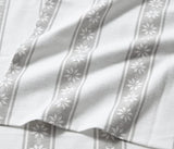 Eddie Bauer - Queen Sheets, Cotton Flannel Bedding Set, Brushed For Extra Softness, Cozy Home Decor (Snowflake Fair Isle, Queen) Eddie Bauer