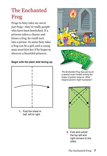 My First Origami Fairy Tales Kit: Paper Models of Knights, Princesses, Dragons, Ogres and More! (includes Folding Sheets, Easy-to-Read Instructions, Story Backdrops, 85 stickers) (Tuttle Specials) WoodArtSupply