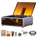 Creality Falcon A1 10W Laser Engraver, Enclosed Laser Cutter with Air Assist, 600mm/s Speed, HD Camera Positioning, Pre-Assembled & Material Recognition, Class 1 Safety, Ideal for Wood & Metal SainSmart