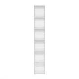 Furinno Luder 6-Tier Open Shelf Bookcase, White Furinno
