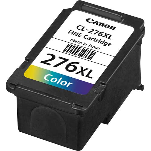 Canon PG-275 XL BlackHigh Capacity ink cartridge (4981C001) and CL-276 XL Color High Capacity Ink Cartridge (4987C001) - Retail Packaging (2 Items) Canon
