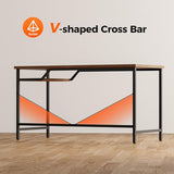 Mericonia Computer Desk 48 X 24 inch, Gaming Desk for Small Spaces, Modern Simple Style Table for Home Office, Study Student Writing Table Mericonia