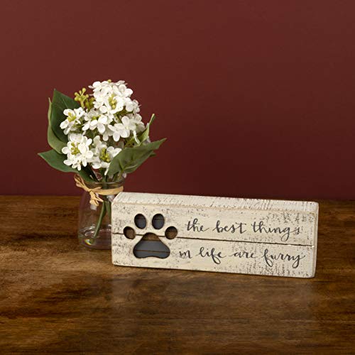 Primitives by Kathy 38231 Hand-Lettered Slat Box Sign, Best Things In Life Primitives by Kathy