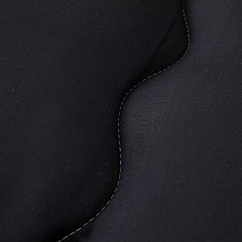 MAXYOYO Japanese Floor Mattress Futon Mattress, 4" Thicken Tatami Mat Sleeping Pad Foldable Roll Up Mat Boys Girls Dormitory Pad Kids Floor Lounger Pillow Bed, Black, Queen MAXYOYO