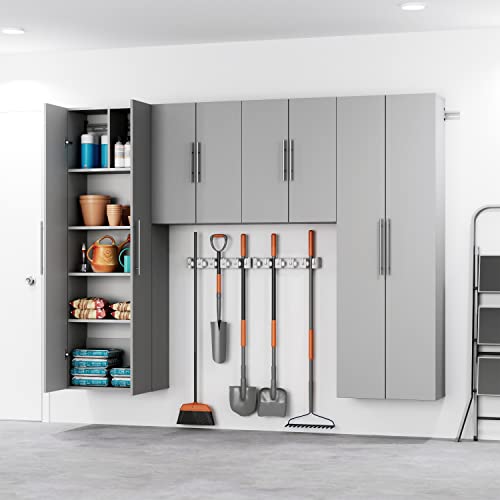 HangUps Upper Storage Cabinet, 24", Light Gray Prepac