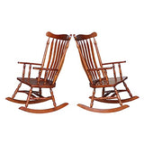 IC International Concepts Williamsburg Rocking Rocker Chair, Cherry IC INTERNATIONAL CONCEPTS
