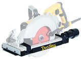 Dustless Technologies -DustBuddie Universal Dust Shroud for 7-1/4 Inch Worm Drive, Circular Saw Dust Collection, Circular Saw Dust Collector, D4000 Dustless Technologies