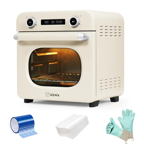GIZMIX 18L Sublimation Oven for Tumblers, Mugs & Bottles, Digital Heat Press Convection Oven with 360° Heating, Precise Temperature Control, Fits Multiple Items, Includes Heat Resistant Gloves GIZMIX