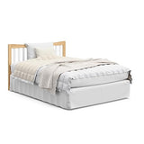 Graco Remi 4-In-1 Convertible Crib & Changer With Drawer (White & Natural) – GREENGUARD Gold Certified, Crib And Changing-Table Combo, Includes Changing Pad, Converts To Toddler Bed, Full-Size Bed Graco