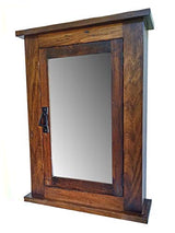 Dijkoo ZyduzscAT NUOTIRUIS Primitive Mission Medicine Cabinet/Surface Mount/Distressed Medium Finish/Solid Wood & Handmade C D&E Wood Craft Cabinets