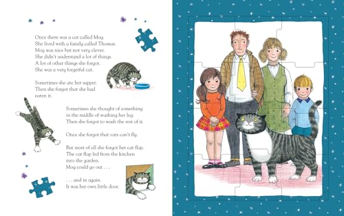 Mog the Forgetful Cat Jigsaw Book: A fantastic new illustrated jigsaw puzzle book that includes the classic story. The perfect gift for kids!