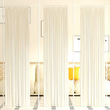 Room Divider Curtain Rod, 28-171inch(W) 4-10ft(H) Adjustable Curtain Rod divider for Room Separation, Heavy Duty Floor to Ceiling Wall Divider Hanging Room Dividers Partition Space Separator White ADUBENRY