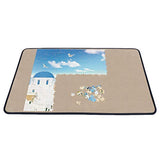 Becko US Jigsaw Puzzle Board Portable Puzzle Mat for Puzzle Storage Puzzle Saver, Non-Slip Surface, Up to 1000 Pieces (Khaki) Becko US