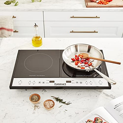 Cuisinart ICT-60 Double Induction Cooktop, Black