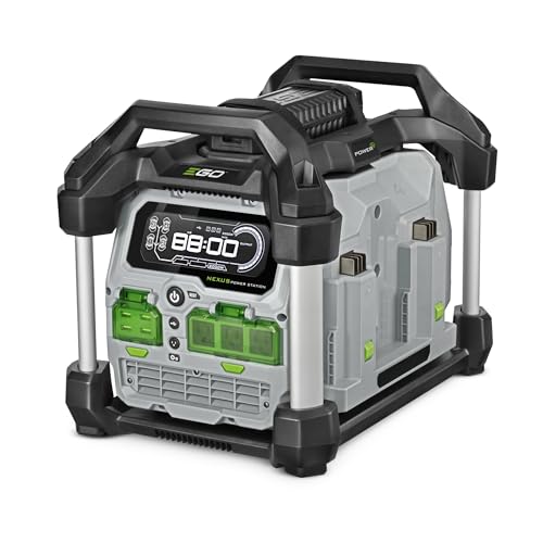 EGO Power+ PST3040 3000W Nexus Portable Power Station for Indoor and Outdoor Use Battery Not Included Silver EGO Power+