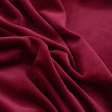 MIFXIN Armless Futon Slipcover Folding Sofa Cover Velvet Stretch Elastic Couch Furniture Protector for Foldable Futon Sofa Bed Without Armrests (Red) MIFXIN