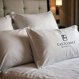 East Coast Bedding Balanced Dream 50/50 Goose Feather Down King Pillow 20x36 Inch Medium Support with 100% Cotton Shell – Single Pack East Coast Bedding