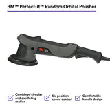 3M Perfect-It Random Orbital Polisher, 34101, 21mm, 120V/60Hz Variable Speed Control for Automotive Refinishing, Refining, Polishing 3M
