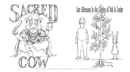 The Official Bob's Burgers Coloring Book vegamile