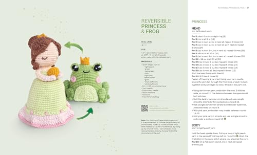 Reversible Amigurumi: Crochet Magical Fairies and Tales WoodArtSupply
