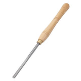 Acofuns High Speed Steel Lathe Chisel Wood Turning Tool with Wood Handle (1/2" spindle gouge) Acofuns