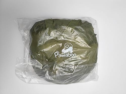 Pawaboo Small Animals Playpen, Waterproof Small Pet Cage Tent with Zippered Cover, Portable Outdoor Yard Fence with 3 Metal Rod for Chick/Kitten/Puppy/Guinea Pig/Rabbits/Hamster/Chinchillas,Green Pawaboo