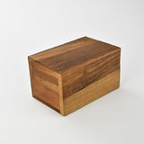 WEVOIRD Solid Barn Wood Cremation Urn for Human Ashes,Burial Urn Boxes and Casket for Adult,Funeral Wooden Urn for Man or Woman up to 240 lbs WEVOIRD