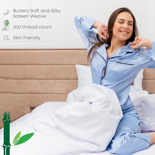 Linenwalas Duvet Cover Set King Size - Viscose Derived from Bamboo Soft, Breathable, Light Weight, Cooling Comforter Cover with Zipper Closure and Corner Ties (King, Taupe) Linenwalas