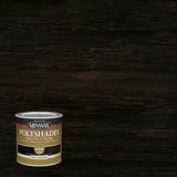 Minwax PolyShades Wood Stain + Polyurethane Finish – ½ Pint, Classic Black, Satin Minwax