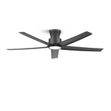 ocioc 52 inch Ceiling Fans with Lights, Large Air Volume Ceiling Fans with Reversible Quiet DC Motor and Remote（Black） ocioc