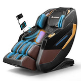 Gethope Massage Chair Full Body 4D Zero Gravity Massage Chair Recliner with 57.1" SL-Track Shiatsu Massage Lumbar Heat 40 Airbags Foot Rollers AI Voice 7" Touchscreen Bluetooth
