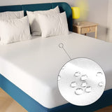 Niagara Waterproof Mattress Protector King 78x80 Cover Deep Pocket Breathable Noiseless 8-20Inches Bed Smooth Jersey Mattress Pad Cover Fully Ultra Thin Microfiber Niagara Sleep Solution
