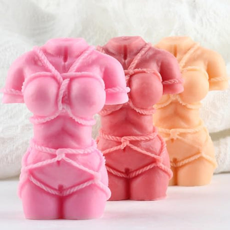 XIAOSHUI Body Candle Molds Women Body Candle Mold Female Human Body Silicone Candle Molds Body Resin Casting Mold for Candle Making Epoxy Aromatherapy Gypsum Clay Craft XIAOSHUI