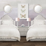 Lush Decor - Comforter Set, Soft Ruffled Bedding with Matching Sham, Cozy Essentials, Elegant Bedroom Decor (Reyna White, Twin XL) Lush Decor