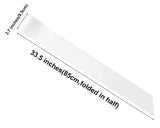 Docooniver 6pcs White Sashes Blank for Pageants,Senior Sashes 2024,Prom Queen Sashes Plain Satin Sashes Custom Personalized Sashes. Docooniver