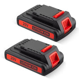 Powerextra 2 Pack 3.6Ah LBXR20 Battery for Black & Decker 20V Battery Max Lithium LB20 LBX20 LST220 LBXR2020-OPE LBXR20B-2 LB2X4020 Cordless Tool Powerextra