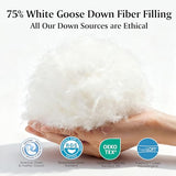 Beautyrest Goose Down Fiber Comforters Twin Size, Lightweight Blanket/Duvet Insert for Summer and Hot Sleepers, 100% Cotton Fabric, 8 Corner Tabs, Hotel Collection Down Fiber Blanket, 68x90 Inch Beautyrest