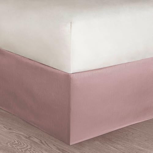 Madison Park Floral King Comforter Set, Cotton Rich Bedding Set Feminine Design Shabby Chic King Size Comforter Sets, All Season Bed Cover with Shams, Bed Skirt, Décor Pillow, Blush 8 Piece Madison Park