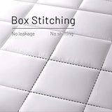 NEXHOME PRO Viscose from Bamboo Cooling Comforter, White Queen Lightweight Down Alternative Cool Natural Organic Duvet Insert, Summer Bedding Blenket Cool for Hot Sleepers,8 Corner Tabs(90"x 90") NEXHOME PRO