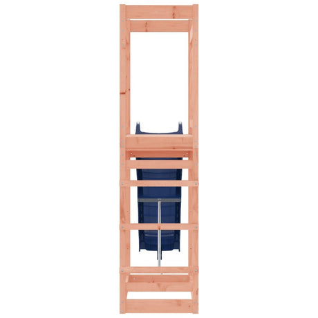 'vidaXL Outdoor Playset - Solid Douglas Wood Construction - Imaginative Playground with Wave Slide and Sandpit - for Kids Aged 3 to 8 - Brown vidaXL