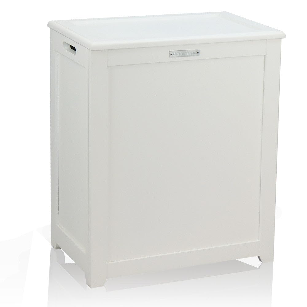 Oceanstar RH5513WHITE Storage Laundry Hamper, White Oceanstar